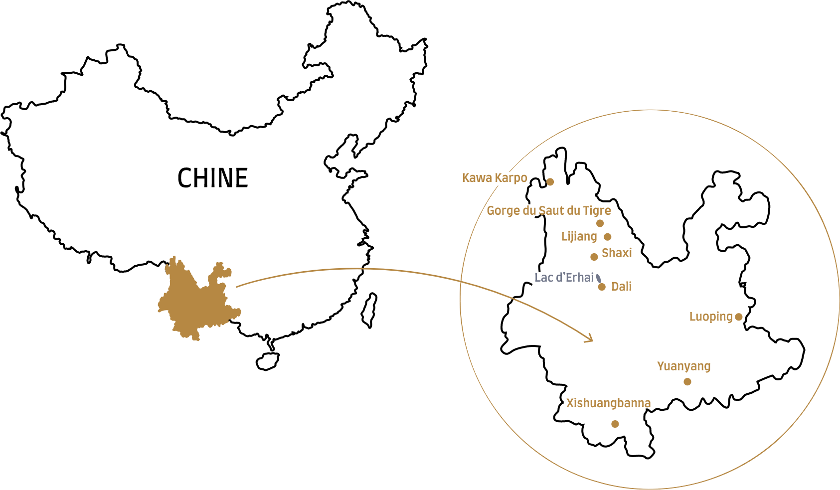 Le Yunnan, Berceau du Thé et Terre de Merveilles